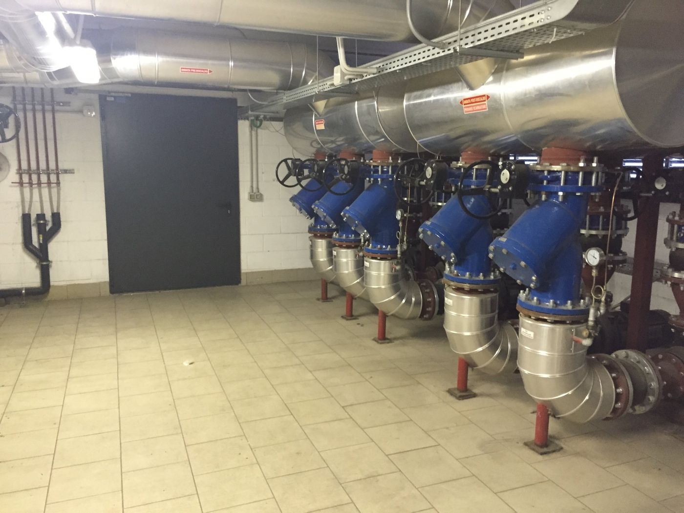 Pompe di circolazione con filtri in centrale